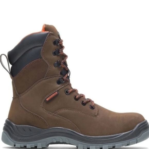 Hytest Men\'s US 9W  Work Boots Brown main image 8